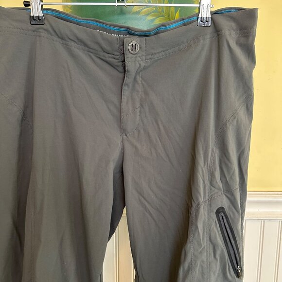 Columbia Womens Omni-Shield Advanced Repellency Pants Size 12 Regular Gray - Picture 3 of 8
